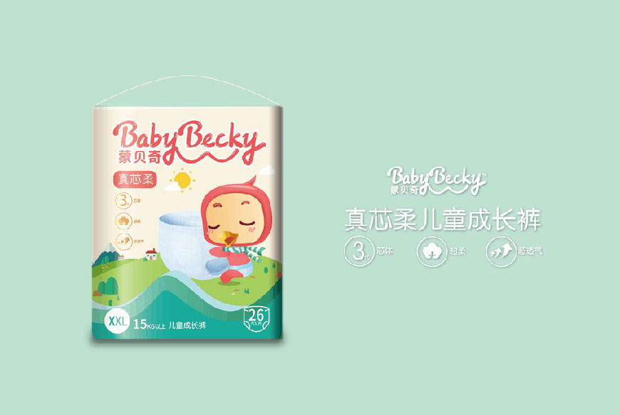 蒙貝奇拉拉褲外包裝 蒙貝奇拉拉褲外包裝